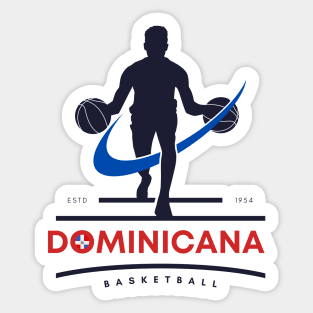 Dominican basketball - Dominican republic Sticker